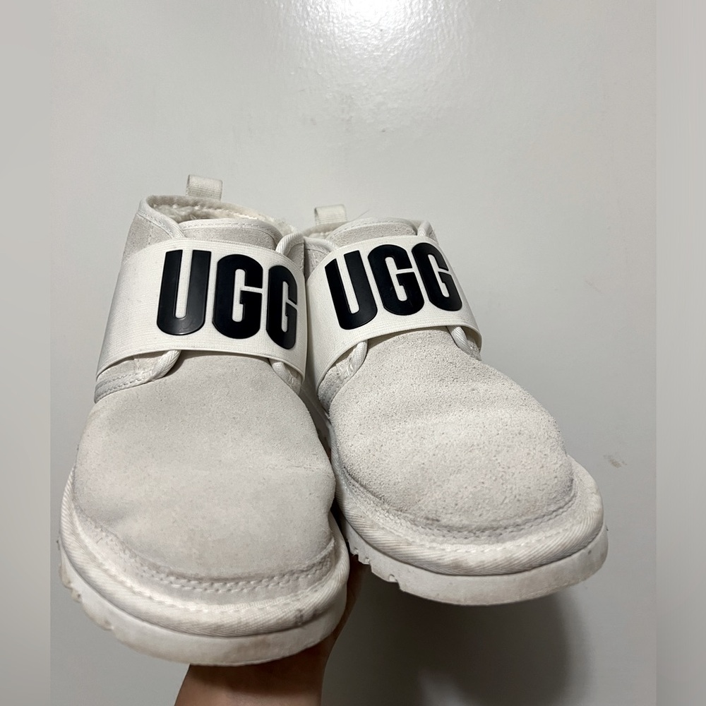 White ankle uggs